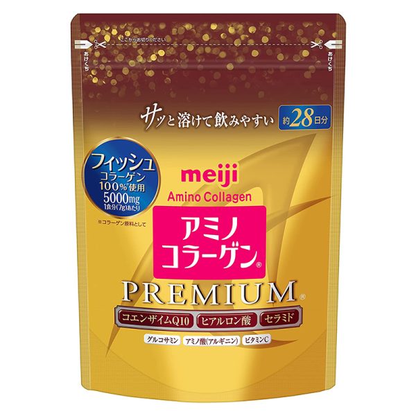 Амино коллаген c Гиалуроновой кислотой и Коэнзимом в порошке Q10 Meiji Premium — Meiji, 7&nbsp;090 ₽ ₽